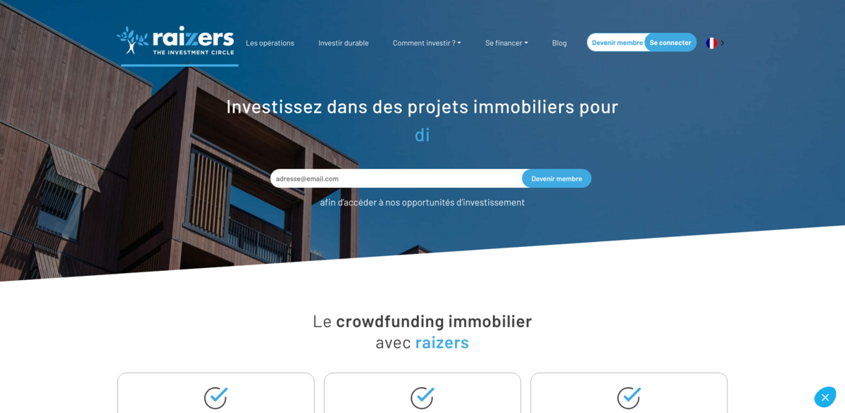 Raizers real estate crowdfunding