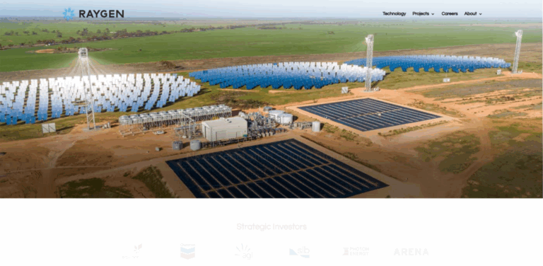 RayGen: Innovative Solar and Storage Solutions for Clean Energy