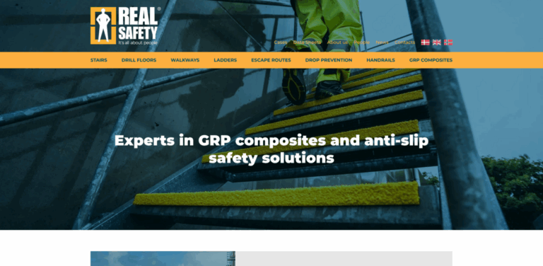 Real Safety: Experts in GRP Composites and Anti-Slip Solutions for Diverse Industries