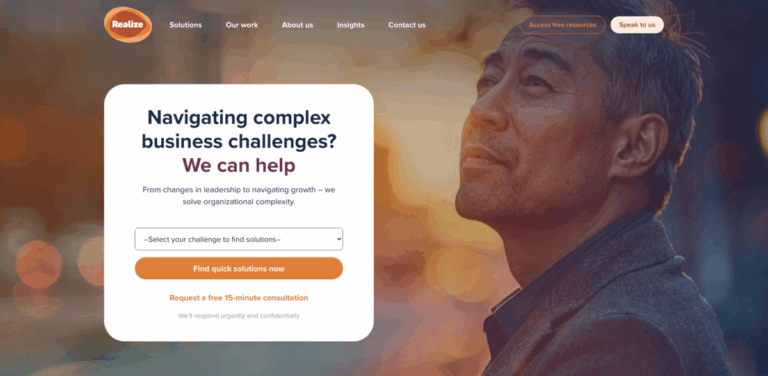 Realize Solutions: Transforming Complex Business Challenges into Strategic Success