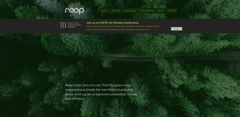 Reep: Transforming Printing with Circular Solutions