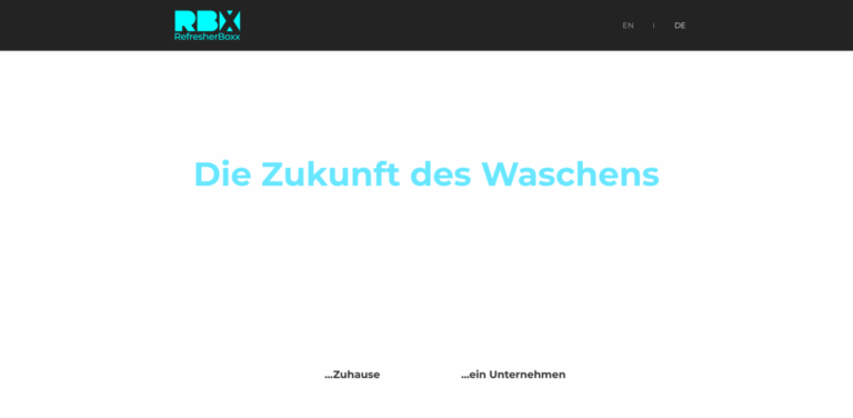 RefresherBoxx: Innovative Textile Care Without Water or Chemicals