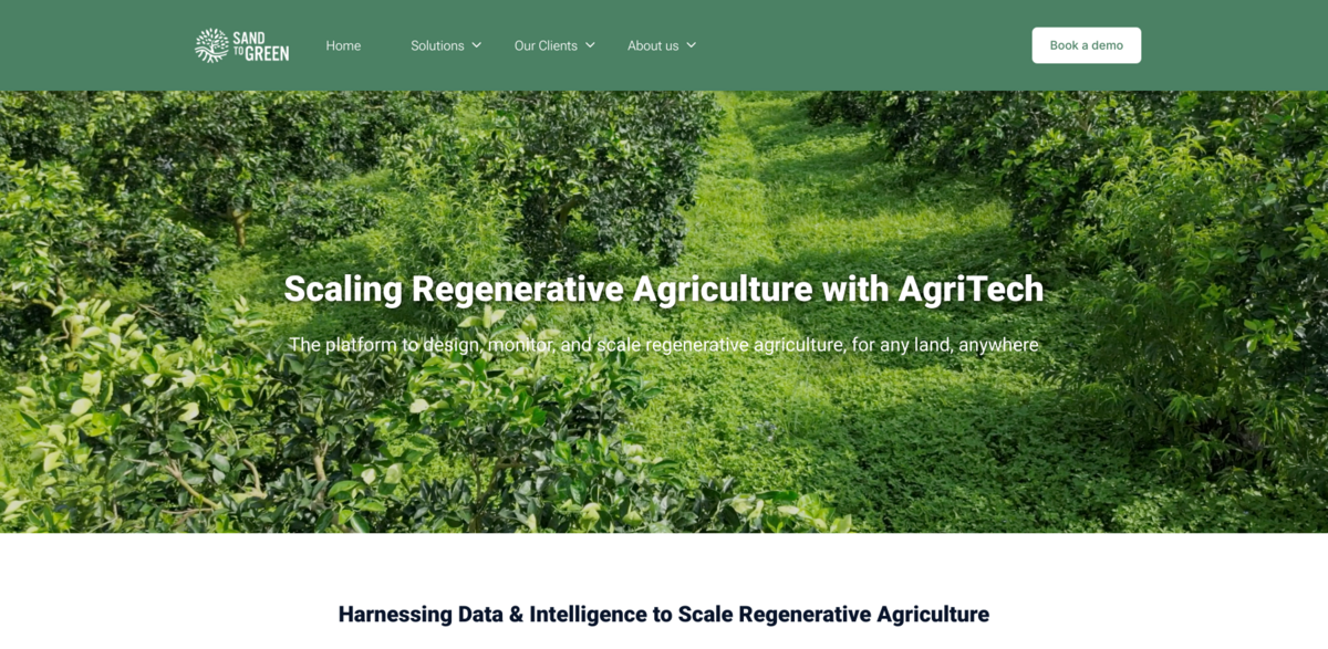 Regenerative Agriculture AgriTech
