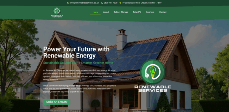 Renewables Services: Sustainable Energy Solutions for Businesses