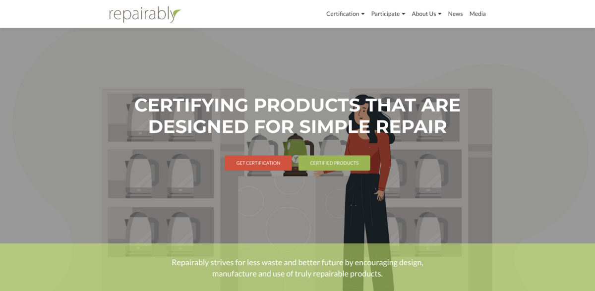 Repairably certification