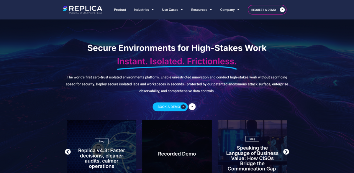 Replica secure environments