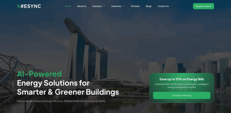 Resync: AI-Smart Energy Management Solutions for Buildings