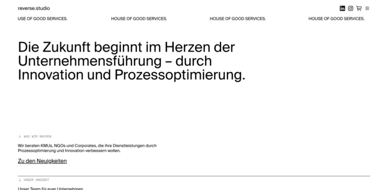 reverse.studio: Enhancing Services Through Innovation and Optimization