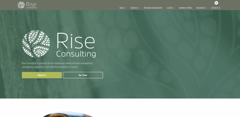 Rise Consulting: Supporting Indigenous Inclusion and Truth Reconciliation in Canada