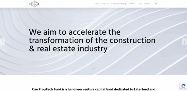 Rise Proptech: Transforming Construction and Real Estate with Sustainable Innovation