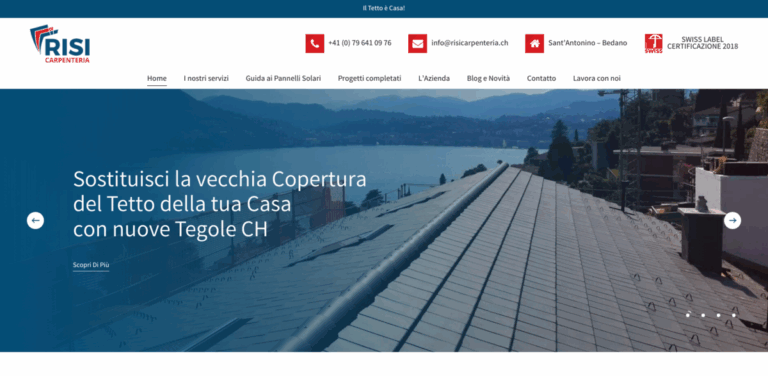 RISI Carpenteria SA: Quality Home Solutions with Tradition and Technology