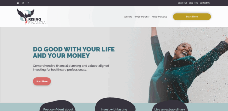 Rising Financial: Tailored Financial Planning for Healthcare Professionals