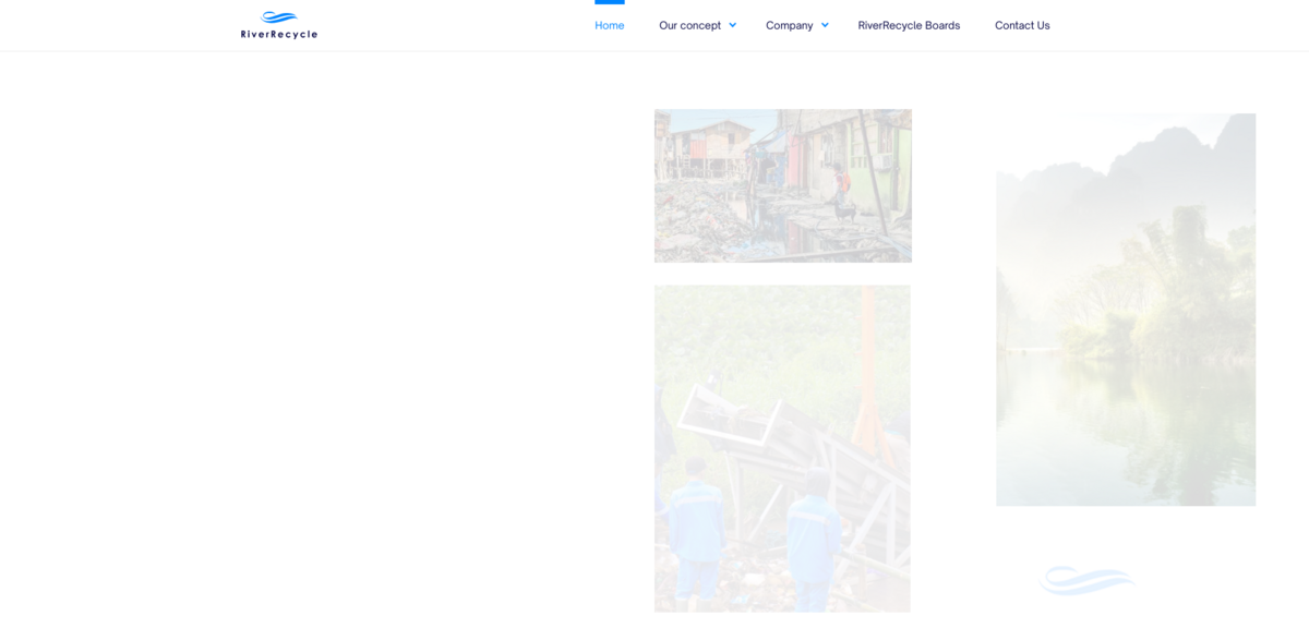 RiverRecycle plastic pollution