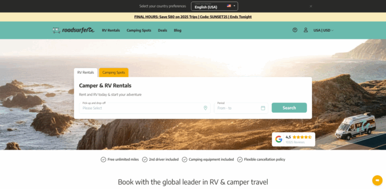 roadsurfer: Your Go-To Partner for RV Rentals and Outdoor Adventures