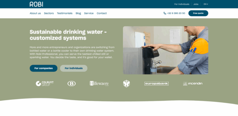Robi Professional: Sustainable Drinking Water Solutions for Every Sector