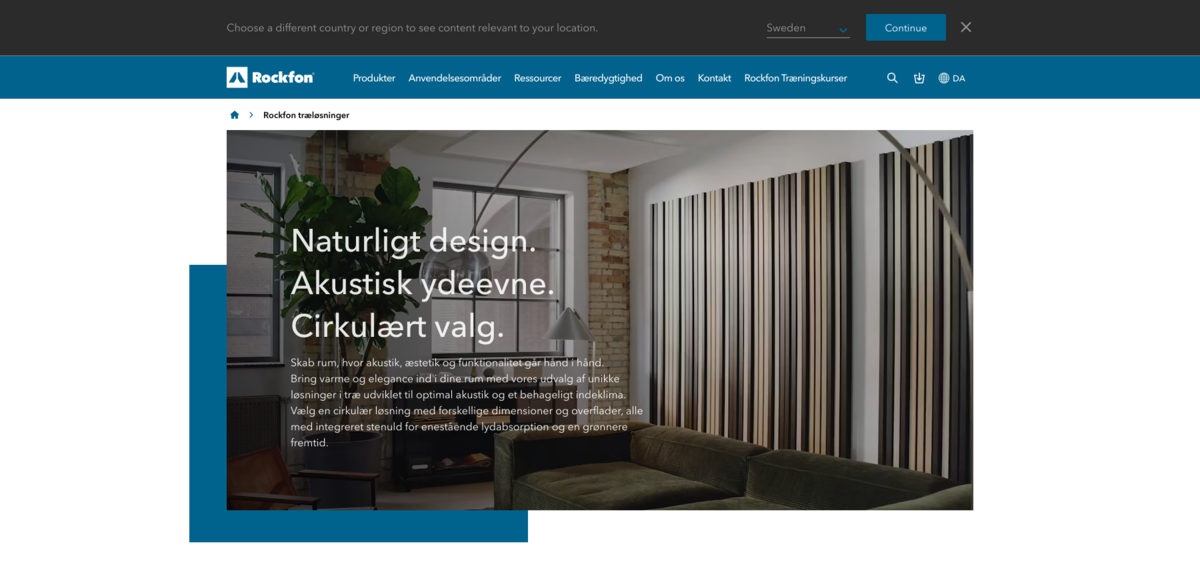 Rockfon acoustic solutions