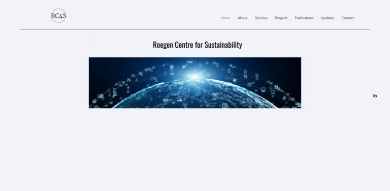 Roegen Centre for Sustainability: Harnessing Digital Technologies for Energy Efficiency