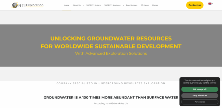 RTI Exploration: Mapping Groundwater Resources for Sustainable Development