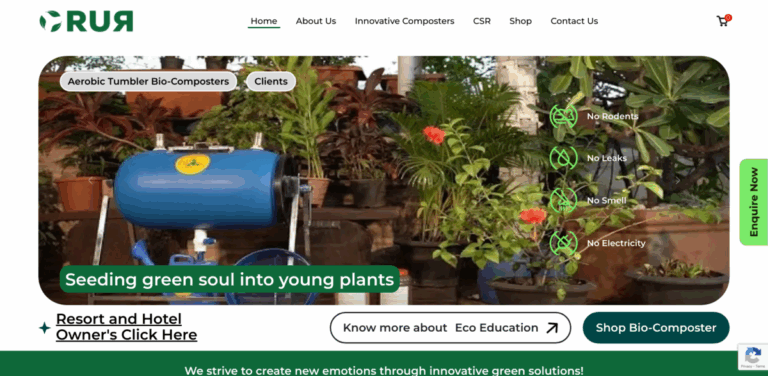 RUR Greenlife: Transforming Urban Waste Management for a Sustainable Future