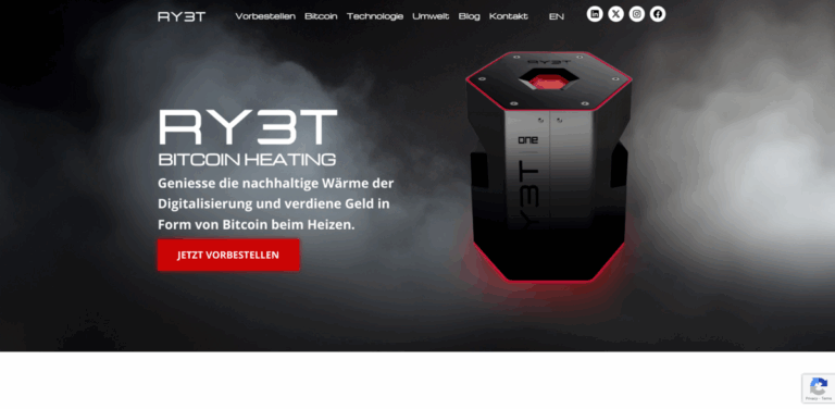 RY3T: Efficient Bitcoin Heating Solutions for Your Home
