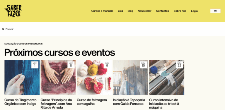 Saber Fazer: Exploring Artisanal Textile Production in Portugal