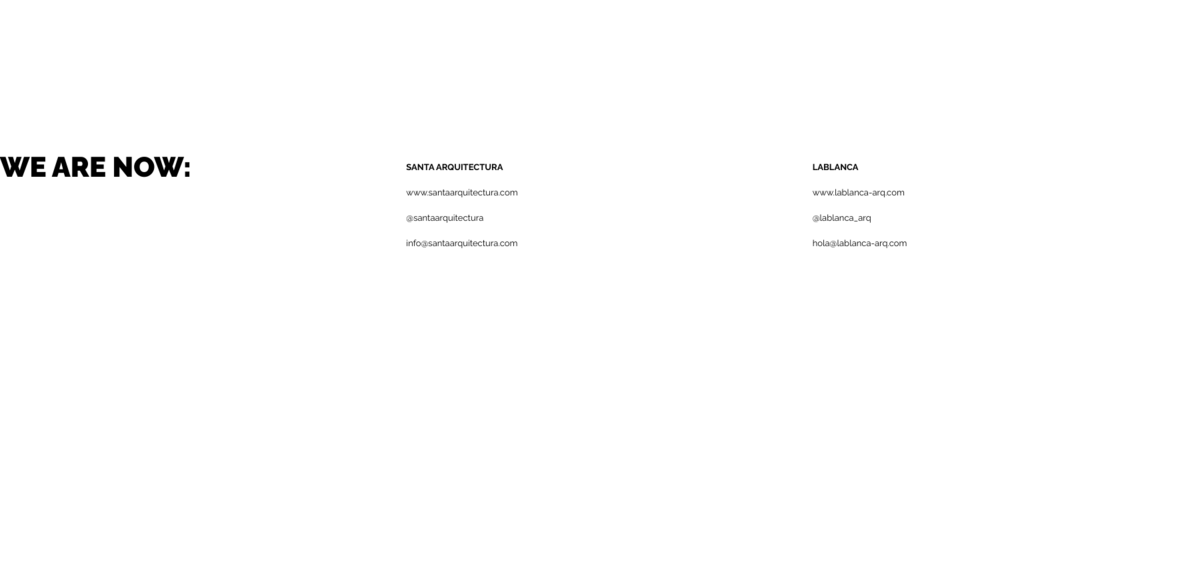 Santa Arquitectura Lablancha architecture