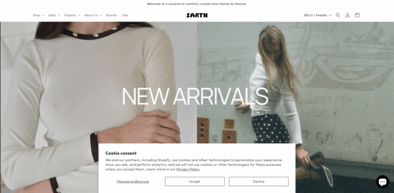 SARTH: Your Destination for Mindful Slow Fashion and Lifestyle