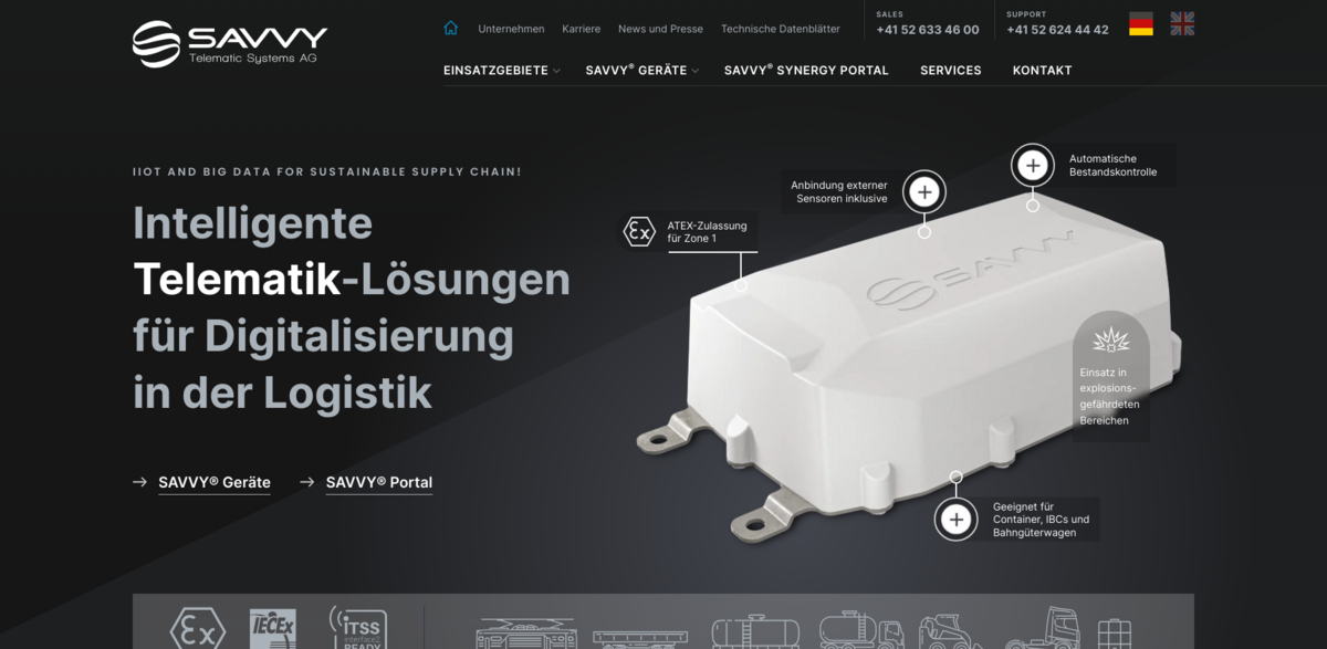 SAVVY IIoT solutions