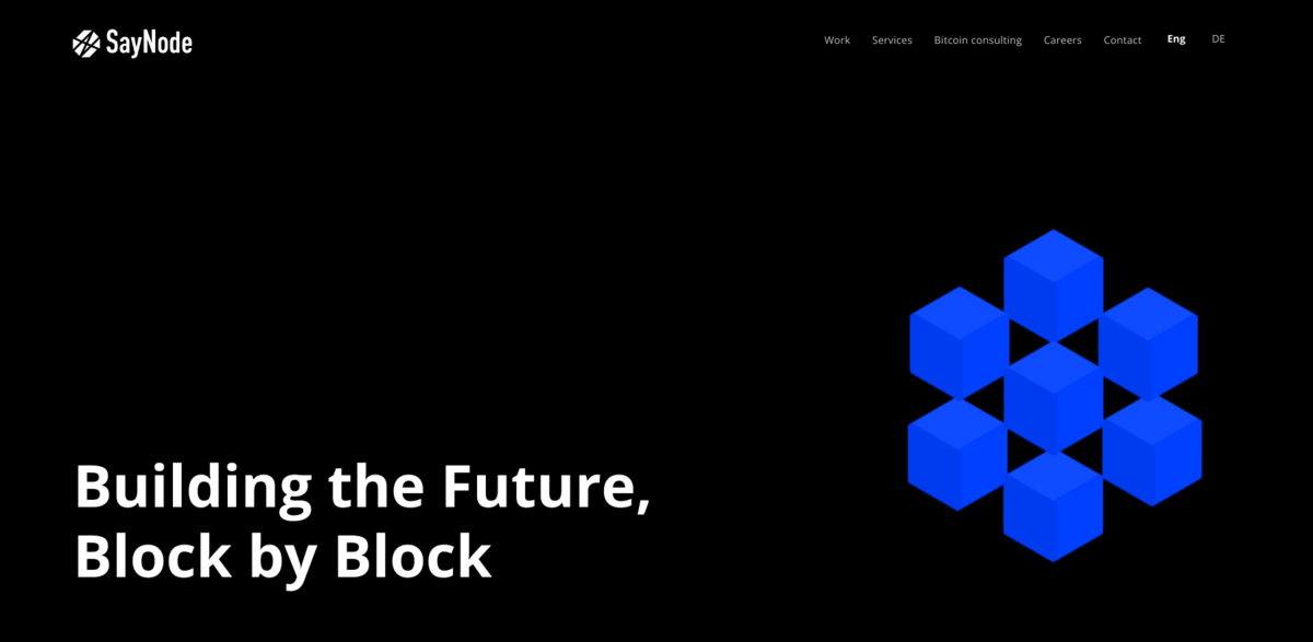 SayNode blockchain solutions