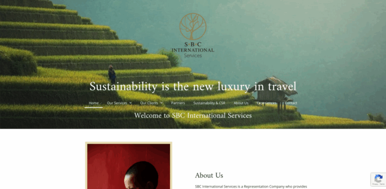 SBC International Services: Connecting Travelers with Sustainable Luxury Tourism