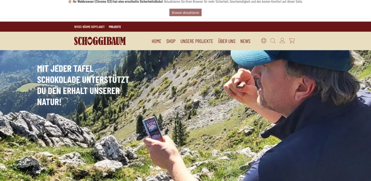 Schoggibaum chocolate conservation