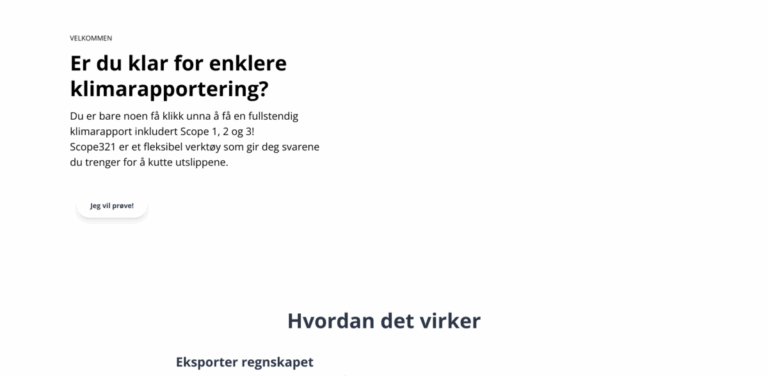 Scope321: Simplifying Climate Reporting for Businesses