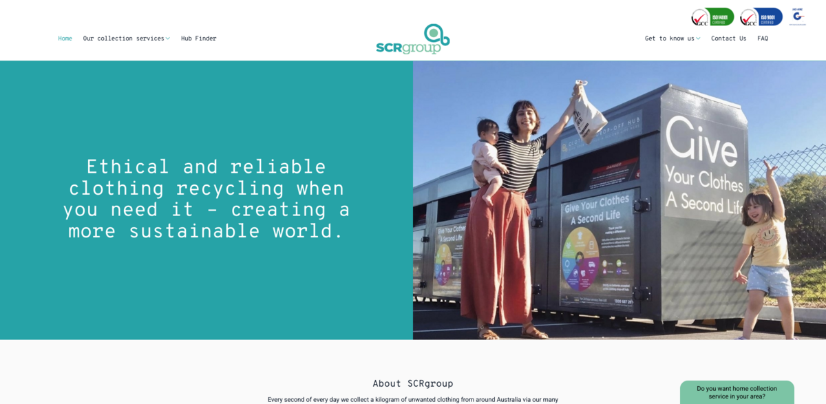 SCR Group: Transforming Unwanted Textiles into Sustainable Solutions