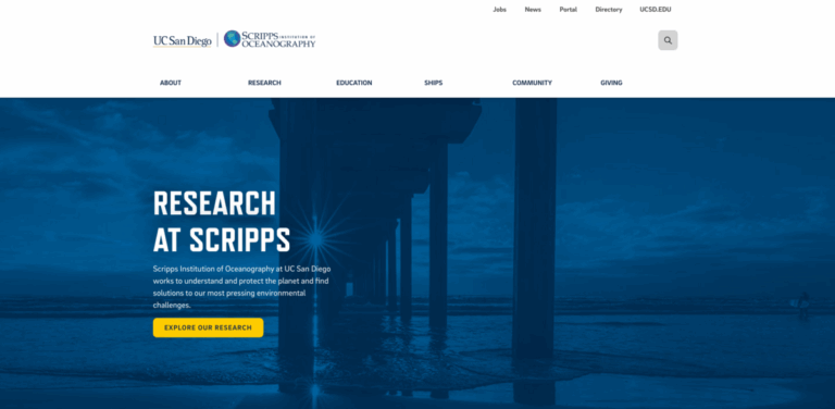 Scripps Institution of Oceanography: Understanding and Protecting Our Planet