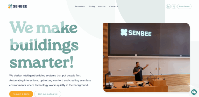 Senbee: Intelligent Building Systems for Seamless Management