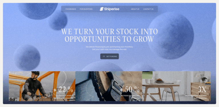 Shiperise: Transforming Inventory Financing for Brands