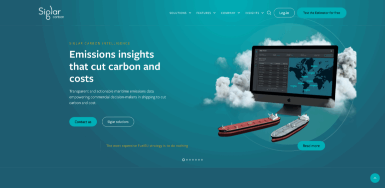 Siglar Carbon: Empowering the Shipping Industry to Reduce Carbon Emissions