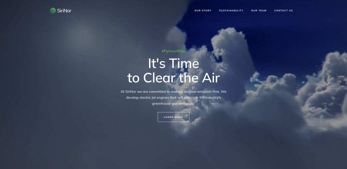 SiriNor zero-emission jet engines