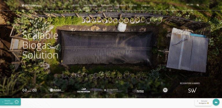 Sistema.bio: Empowering Smallholder Farmers with Sustainable Biogas Solutions
