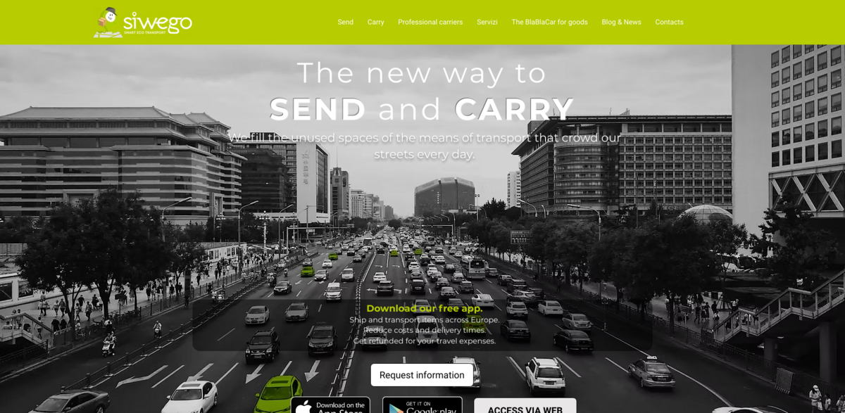 SiWeGO package shipping