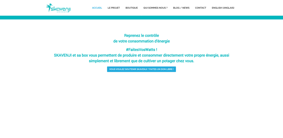 Skavenji energy self-consumption