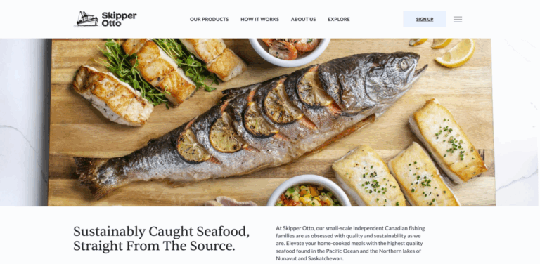 Skipper Otto: Connecting You with Sustainable Seafood from Canadian Waters