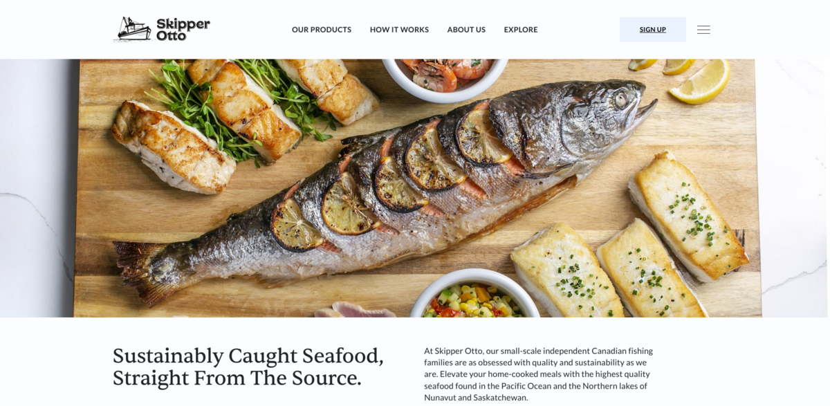 Skipper Otto seafood