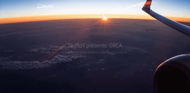 SkyfloX ORCA: Innovative Earth Observation Using Commercial Airliners