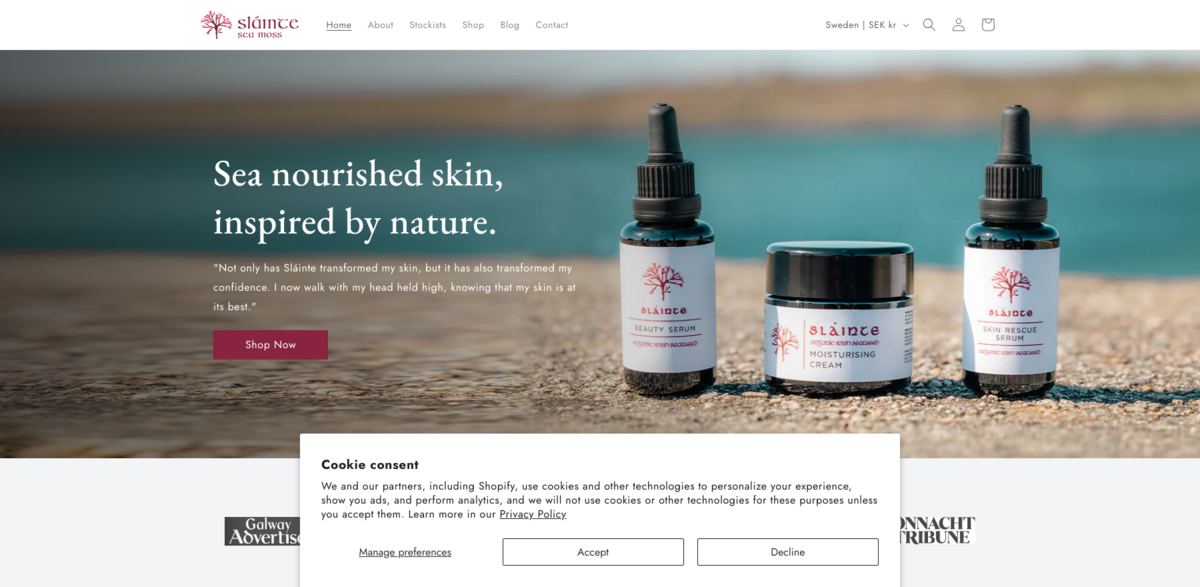 Irish Sea Moss Skincare