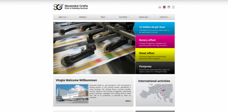 Slovenská Grafia a.s. – Leading Provider of Print and Finishing Services