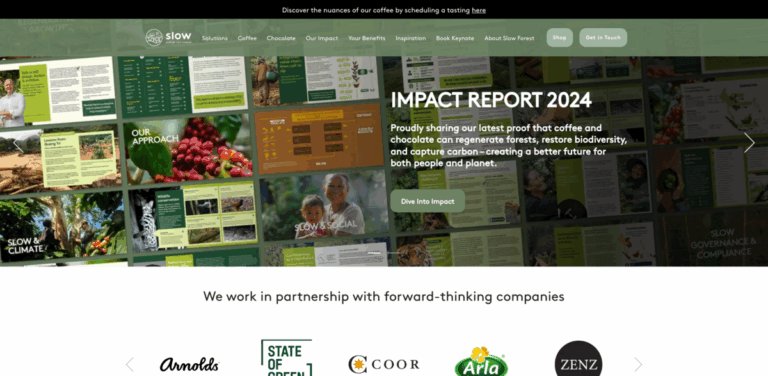 Slow Forest: A Sustainable Coffee Initiative Supporting Farmers and Nature