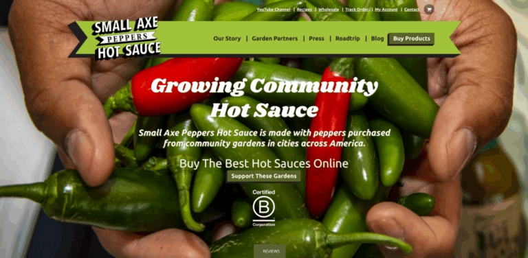 Small Axe Peppers: Supporting Community Gardens Through Hot Sauce