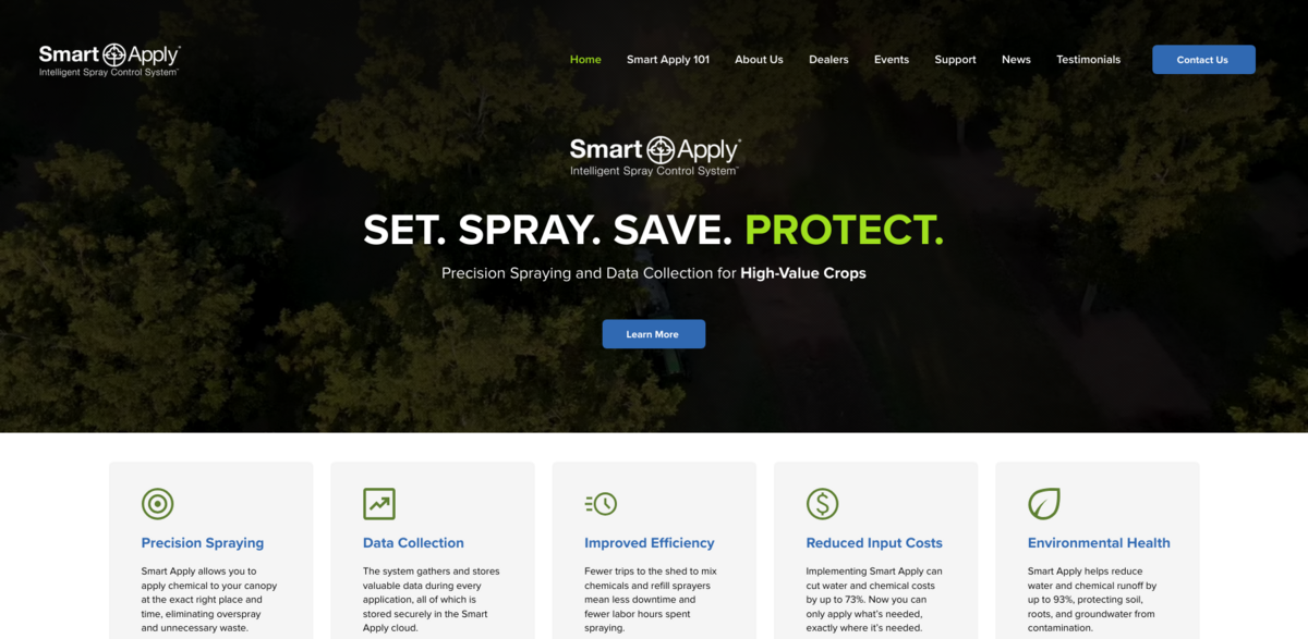 Smart Apply Intelligent Spray Control System