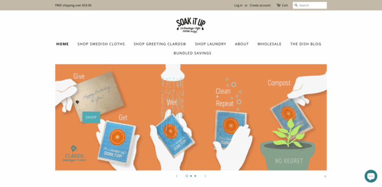 Soak iT Up: Eco-Friendly Greetings and Gifts for a Sustainable Future